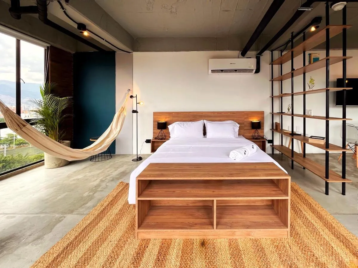Trendy Loft With Balcony In Laureles location